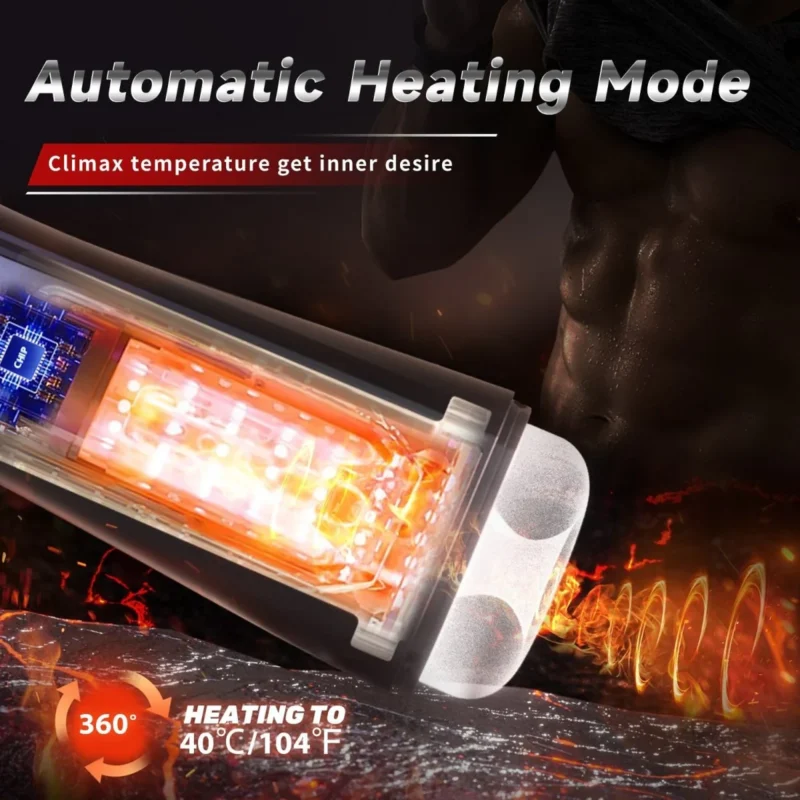 App Control Vacuum Pump penis Trainer Vibrating Male Masturbator - Image 7